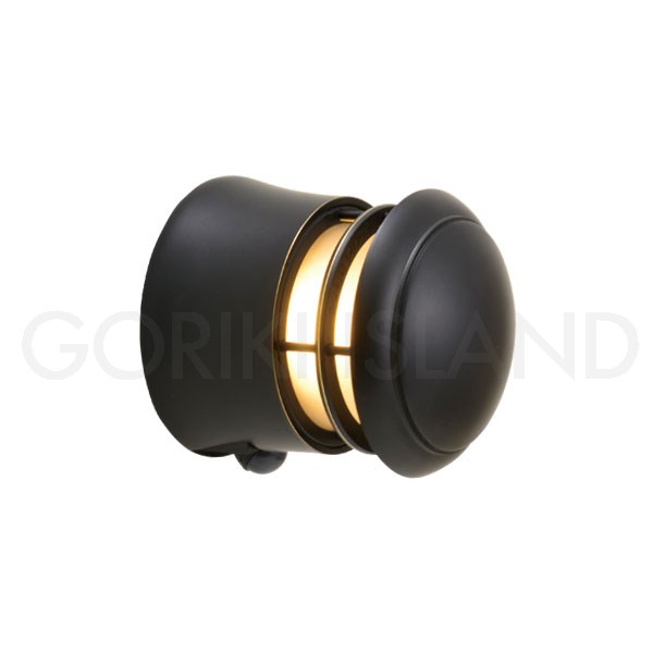 GORIKIISLAND BH1010LOW BK FR LE SL【人感検知器付】≫園地 ウォール 合財袋 ともし火 米国海兵隊員照明ランプ 舟・船照明装置 フロストガラス 中型 金管楽器製 壁信用販売 身をもって結線 今めかしい 冷やりとした 今めかしい 防雨 露天 室内 ねじ釘 LED 1灯 属する 黒いこと仕上 艶なし 黒いこと アンティーク