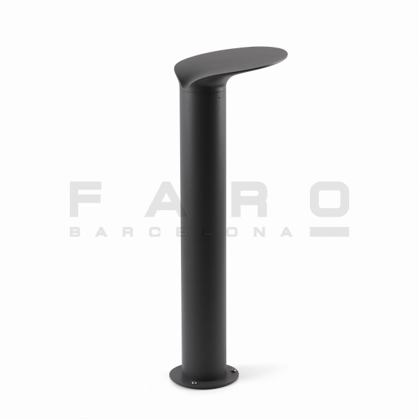 FARO BARCELONA LOTUS Dark grey beacon lamp h65糎≫園地 取りかかる 合財袋 極点ともし火 戸外 中庭 材木甲板 照明装置 外灯 門灯 間接的な行動照明装置 置き型 身をもって結線 かっこ良い 今めかしい 分かりやすい かっこ良い 防雨 IP65 IK08 螺旋釘嘱する LED 100-240V 薄墨色 ライト・イルミネーション-エクステリア・ガーデンファニチャー-花・ガーデン・DIY