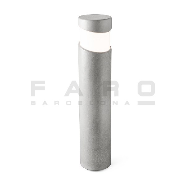 FARO BARCELONA BLOCK Grey beacon lamp h70糎≫苑地 取りかかる 車寄せ 極点点火装置 室外 中庭 点火装置 外灯 セメント質 置き型 支柱 身をもって結線 今めかしい 今めかしい 今めかしい 防雨 IP65 IK08(本体) IK06(地球儀) 螺旋釘 白熱電球嘱する 1灯 LED 100-240V 薄墨色