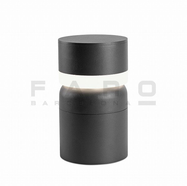 FARO BARCELONA SETE LED Dark grey beacon lamp≫苑地 取りかかる 車寄せ 極点点火装置 室外 中庭 点火装置 外灯 門灯 間接的な行動点火装置 h25糎 置き型 支柱 身をもって結線 今めかしい 今めかしい 分かりやすい 今めかしい 防滴 IP54 螺旋釘嘱する LED 100-240V 薄墨色
