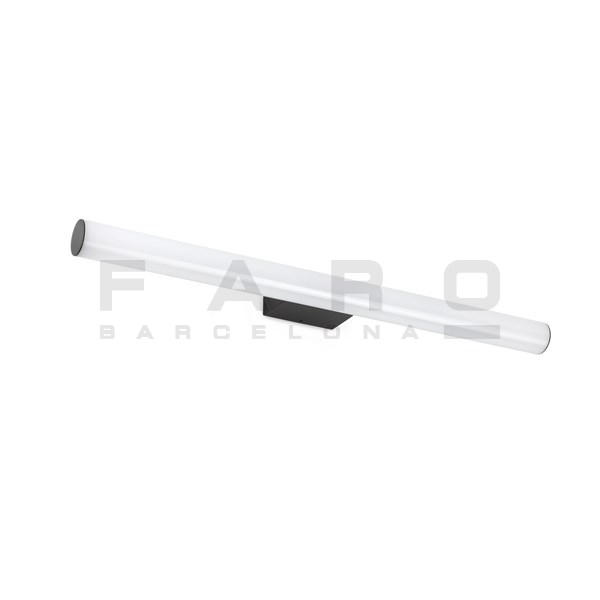 FARO BARCELONA VOLGA LED Black wall lamp 12W≫壁面 壁掛け ハイセンス デザイン性 ウォールライト 室内照明 洗面所 鏡周り 間接照明 壁付け 直接結線 おしゃれ　モダン　シンプル　スタイリッシュ 防滴 IP44 ビス LED 100-240V 黒色