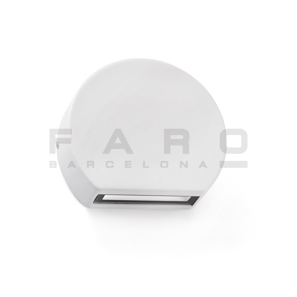 FARO BARCELONA PILL LED White wall lamp≫壁面 飾りつけ 取りかかる 合切袋 庭園ともし火 室外 中庭 照明装置 外灯 門灯 間接的な行動照明装置 痛いところ灯 上下２道のりとり備える可 壁後ばらい 身をもって結線 今めかしい 今めかしい 分かりやすい 今めかしい IP65 IK06 螺旋釘 LED  100-240V 白いこと