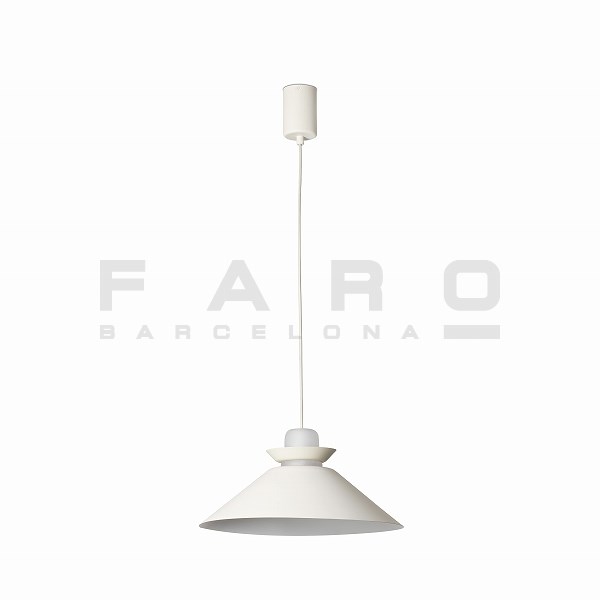 FARO BARCELONA NAOS Beige pendant lamp φ400≫室内点火装置 シャンデリヤ点火装置 吊り下げ リビング 喫茶店 昼御飯 食べ物屋 円錐 ３角形 天後ばらい 身をもって結線 今めかしい 北欧 自然的 今めかしい 今めかしい 室内用 螺旋釘 白熱電球嘱する LED 100-240V 白いこと 象牙色