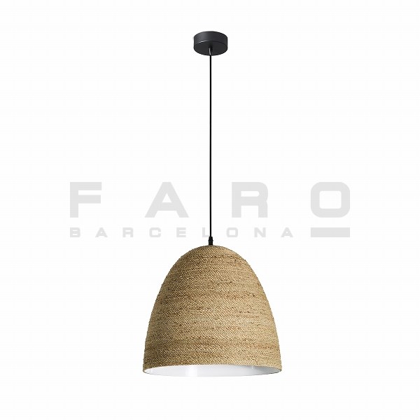 FARO BARCELONA LIANA Brown pendant lamp≫室内点火装置 シャンデリヤ点火装置 吊り下げ リビング 喫茶店 昼御飯 食べ物屋 麻 天後ばらい 身をもって結線 今めかしい 北欧 自然的 今めかしい 今めかしい 室内用 螺旋釘 白熱電球嘱する LED 100-240V 赤銅色