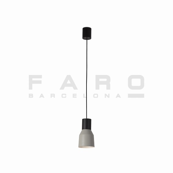 FARO BARCELONA KOMBO Grey pendant lamp φ120 1L≫室内照明装置 シャンデリヤともし火 吊り下げ 喫茶店 昼ご飯 リビング 勝手もと 天信用販売 身をもって結線 今めかしい 今めかしい 分かりやすい 今めかしい ミニマル 北欧 室内用 ねじ釘 白熱電球属する LED 100-240V 薄墨色