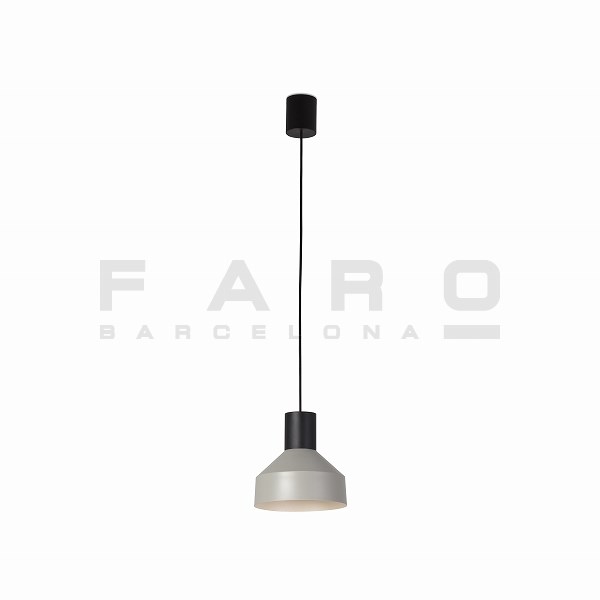 FARO BARCELONA KOMBO Grey pendant lamp φ200 1L≫室内照明装置 シャンデリヤともし火 吊り下げ リビング 喫茶店 昼ご飯 大衆食堂 天信用販売 身をもって結線 今めかしい 今めかしい 分かりやすい 今めかしい ミニマル 北欧 室内用 ねじ釘 白熱電球属する LED 100-240V 薄墨色