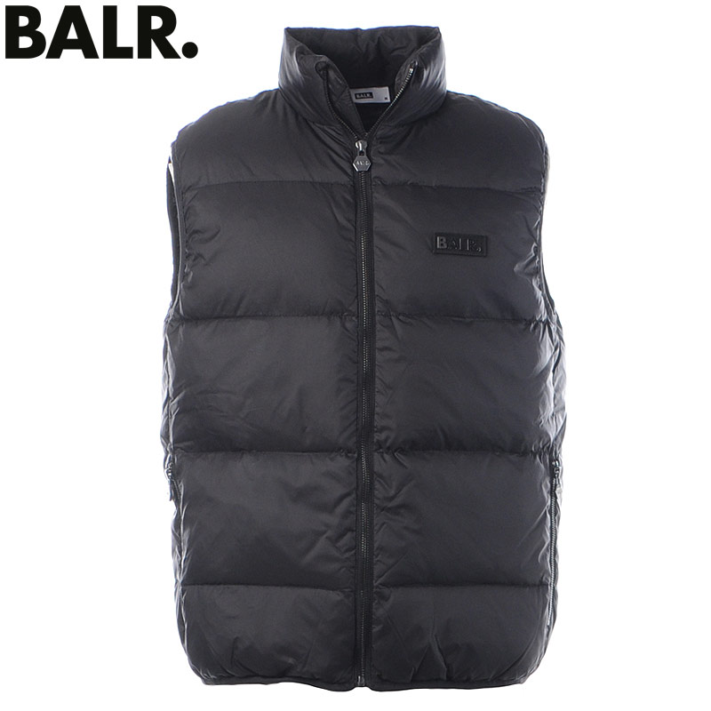 大感謝セール コート ジャケット ブランド アウター ダウンベスト Balr ボーラー メンズ 秋冬セール ブラック B Waistcoat Down Balr Fah Co Bw