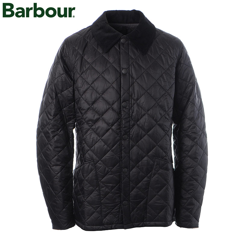 楽天市場 バブアー Barbour キルティングジャケット メンズ アウター ブルゾン Winter Heritage Liddesdale Quilt Mqu1256 ブラック Bravas