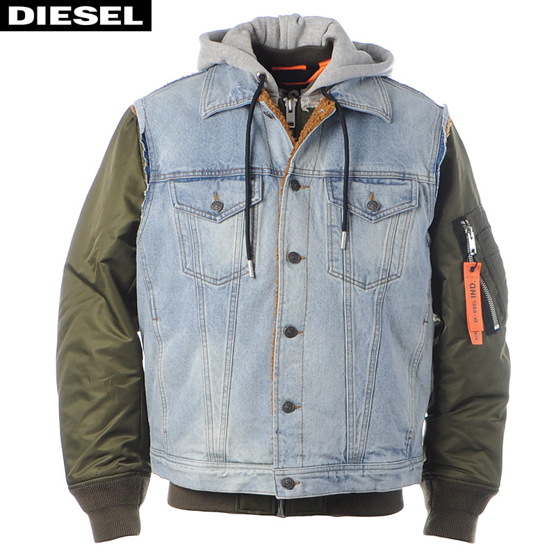 楽天市場】ディーゼル DIESEL ボンバージャケット MA-1 ブルゾン ...