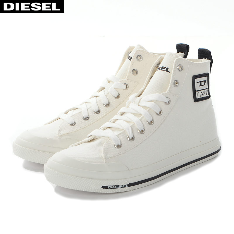 値引 ディーゼル Diesel キャンバススニーカー ハイカット メンズ S Astico Mid Cut Y Pr012 ホワイト 海外輸入 Www Antillesrealty Com