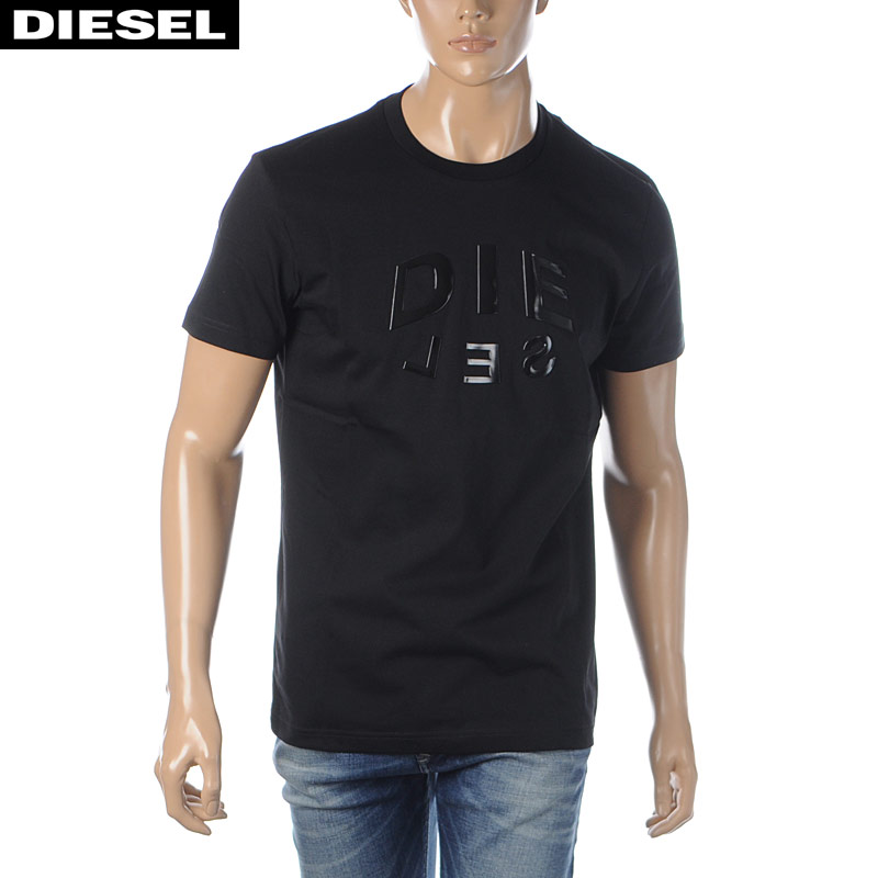 国内最安値 ディーゼル Diesel Tシャツ 半袖 クルーネック メンズ ブランド T Diegos A1 A 0pati ブラック 21春夏 50 Off Judge2win Com