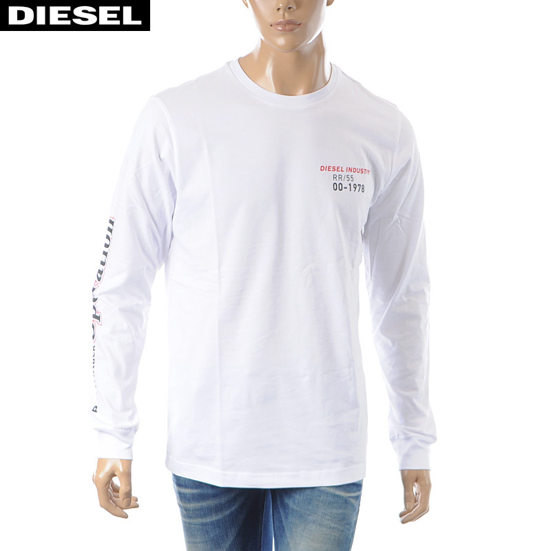 ディーゼル Diesel 海員首玉プルオーバー 長袖 ロンt メンズ ブランド名 T Diegos Ls K25 A 0grai 紅毛 21秋冬新作 Upntabasco Edu Mx