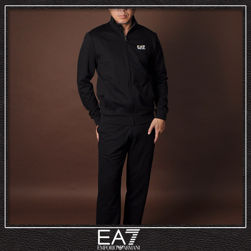 楽天市場 エンポリオアルマーニ Ea7 Emporio Armani スウェットセットアップ メンズ ジャージ 8npv52 Pj05z ブラック Bravas