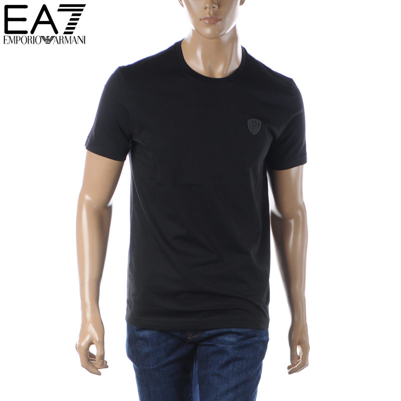 楽天市場】エンポリオアルマーニ EA7 EMPORIO ARMANI Tシャツ メンズ ブランド クルーネック 半袖 3RPT41 PJNTZ  ブラック : BRAVAS