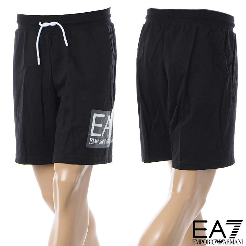 ショートパンツ EA7 Short trousers Logo Series バミューダパンツ コットン混紡 | EA7