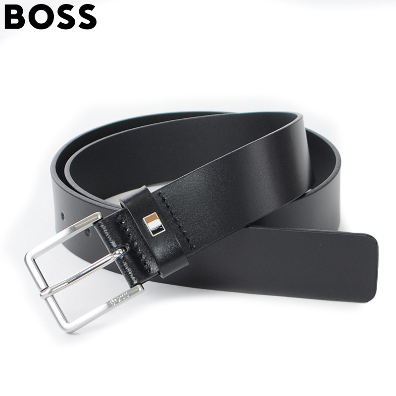 楽天市場】HUGO BOSS ヒューゴボス メンズ ベルト ロゴ ブランド 本革