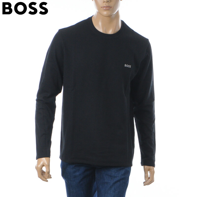 Hugo Boss★フロント ロゴ☆メンズ☆ロンT 楽天市場】HUGO BOSS ヒューゴボス ロンT ロゴ クルーネック