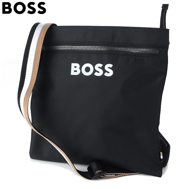 BOSS ボス★ブラック フェイクレザー リポーターバッグ 楽天市場】HUGO BOSS ヒューゴボス ショルダーバッグ RAY_NS ZIP