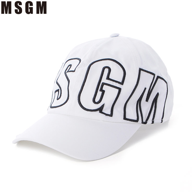 【関税&送料込】Msgm Hat With Logo 楽天市場】エムエスジーエム MSGM メンズ 帽子 キャップ ロゴ