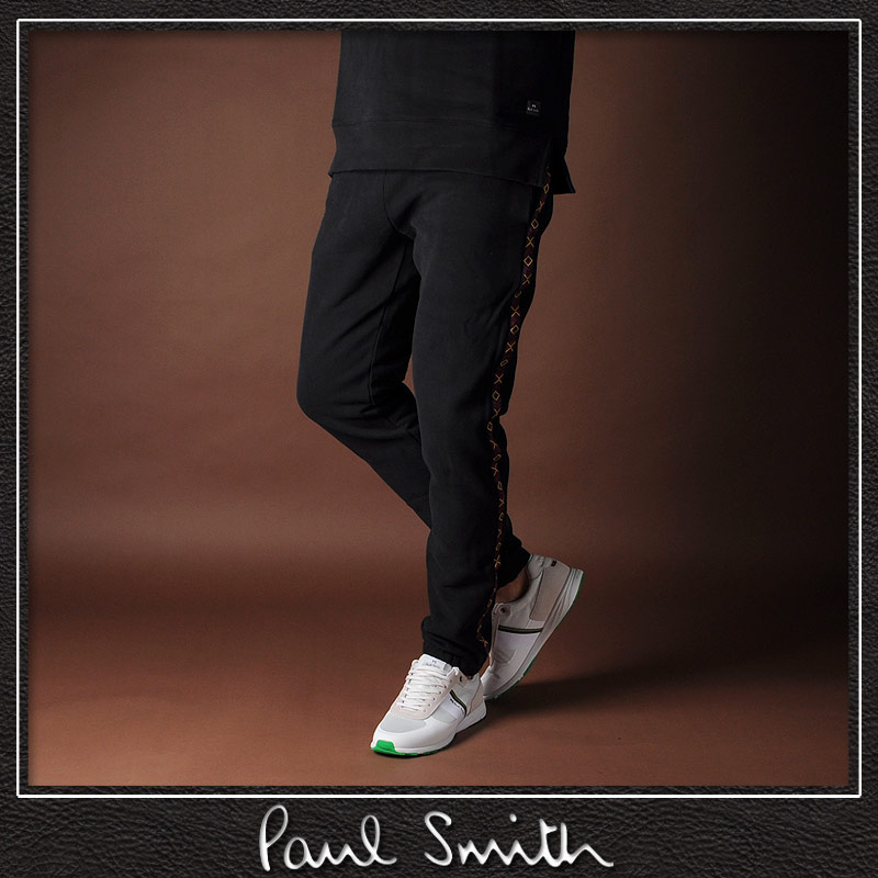 楽天市場 ポールスミス Paul Smith スウェットパンツ メンズ ブランド M2r 3u E ブラック Bravas