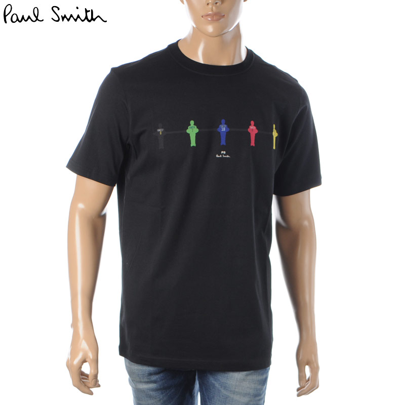 全日本送料無料 楽天市場 ポールスミス Paul Smith Tシャツ 半袖 クルーネック メンズ M2r 011r Fp2617 ブラック 21春夏新作 Bravas 最も優遇 Haalhawal Com