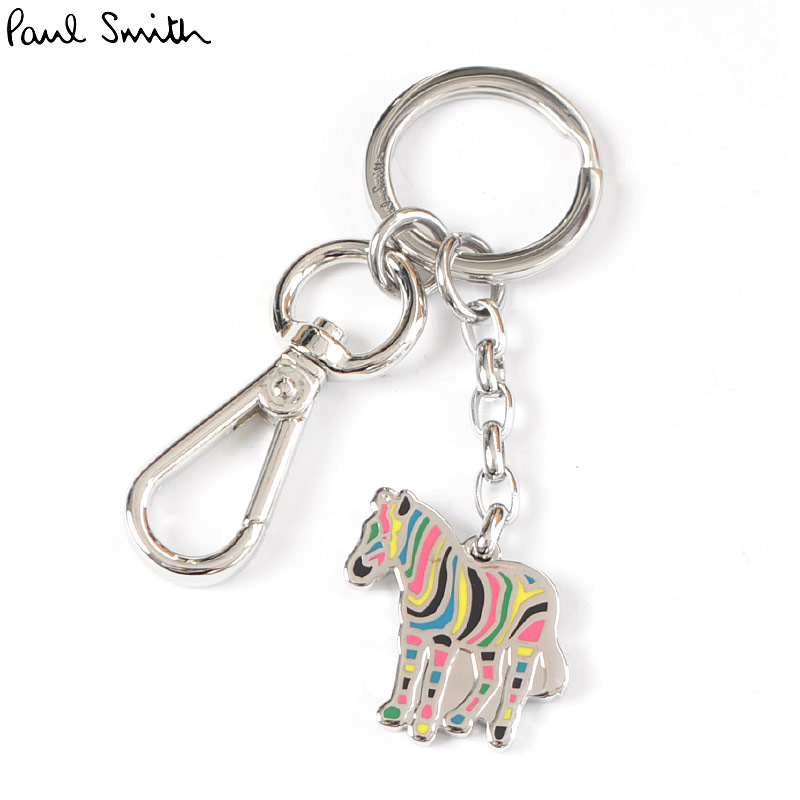 ポールスミス Paul Smith キーホルダー キーリング M1a Keyr Azebra シルバー 21秋冬新作 Mybluehotel Com Br