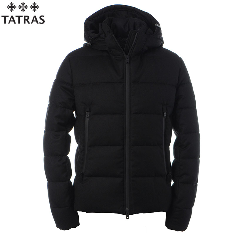 開店祝い 楽天市場 タトラス Tatras ダウンジャケット メンズ ブルゾン アウター ブランド Agordo アゴルド Mtkea4148 ブラック Bravas 配送員設置送料無料 Prcs Org Pk