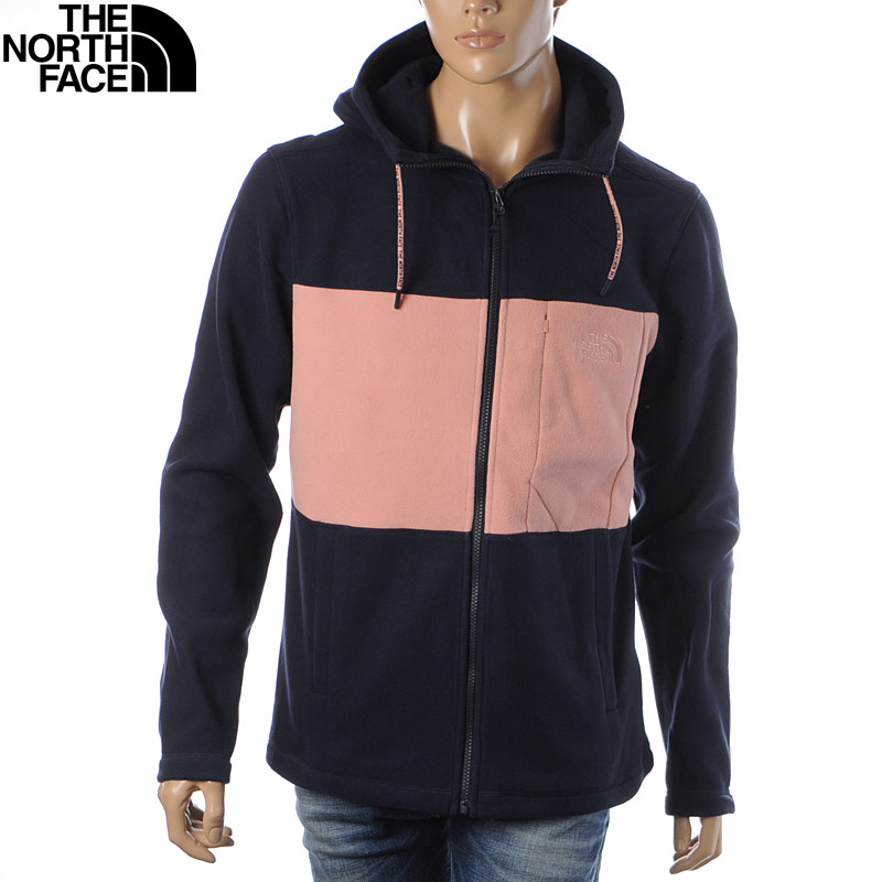 楽天市場 ザ ノースフェイス The North Face フリースパーカー メンズ ブランド ジップアップ トップス Mens Blocked Tka 100 Fz Nf0a3t21 ネイビー 秋冬セール Bravas