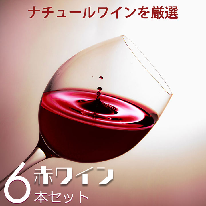 ナチュール「赤ワイン」NO.1【ワインセット：赤6本】