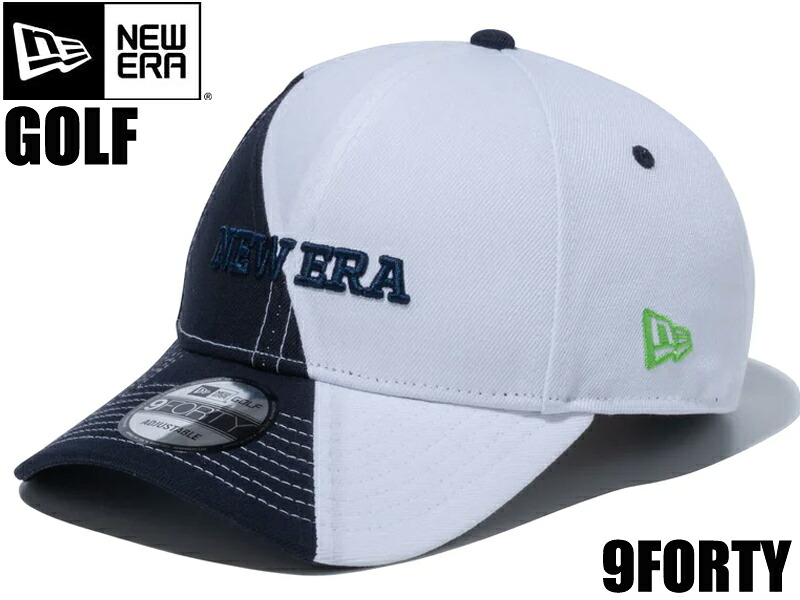 NEW ERA ニューエラ GOLF CAP 帽子 9FORTY スナップバック ユニセックス ニューエラゴルフ ブラック ホワイト BLACK WHITE MICROERA・・ 刺繍 14109213 アジャスタブル 56.8 - 60.6 cm 日本正規品 ゴルフ NEWERAGOLF キャップ 黒 白