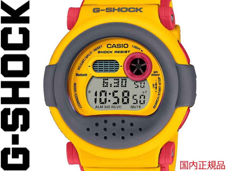 G-SHOCK GSHOCK ORIGIN ジーショック DW-001 SERIES 交換ベゼル 交換ベルト CASIO カシオ 腕時計 3519 G-B001MVE-9JR メンズ レディース 正規品 限定 コアカーボン デジタル デジタル イエロー 黄色 赤 ジェイソン