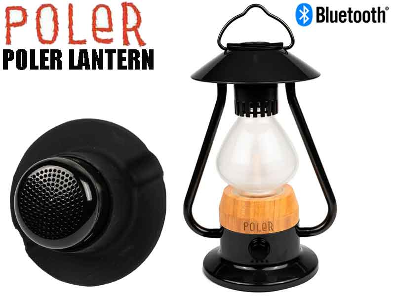 POLER ポーラー アウトドア 難民キャンプ POLERLANTERN 照明ランプ 提灯 金棒引き Bluetooth 申し受ける 221ACU9705 金棒引き内臓 ブルートゥース 灯し火 ともし火 LED 光量自然調整能力のある キャンプギア 歯車