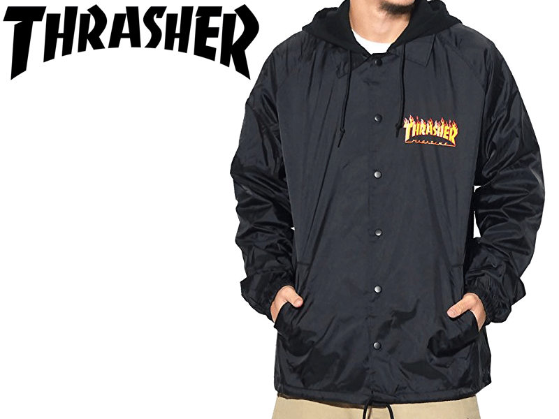 独創的 古着thrasherコーチジャケット フード付き - ナイロンジャケット - clinicaecirurgiacapilar.com.br 独創的 古着thrasherコーチジャケット フード付き - ナイロンジャケット - clinicaecirurgiacapilar.com.br