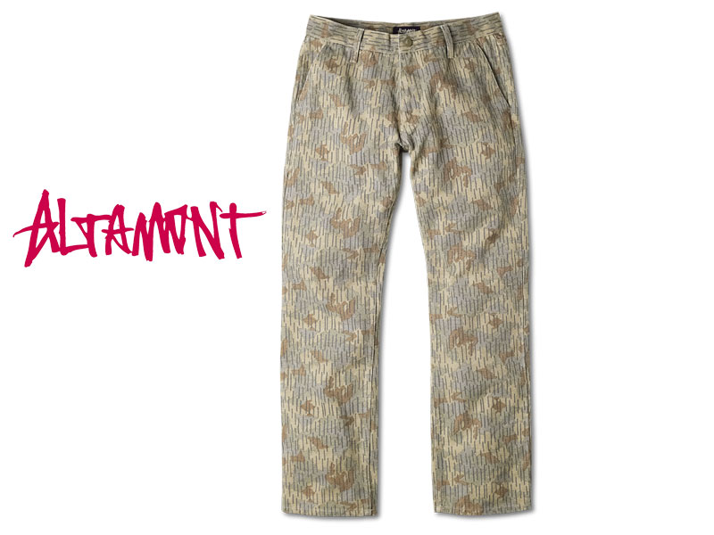 【ALTAMONT (オルタモント) 】 アルタモント 迷彩 カモ CAMO ボトムス パンツ SITREP WILSHIRE CHINO ストリート系 スケート｜BRAYZ