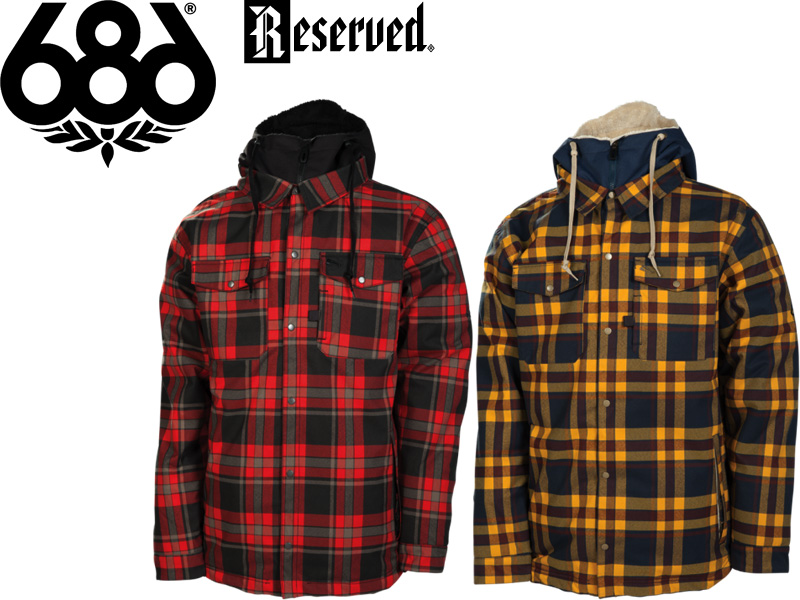 insulated flannel hoodie