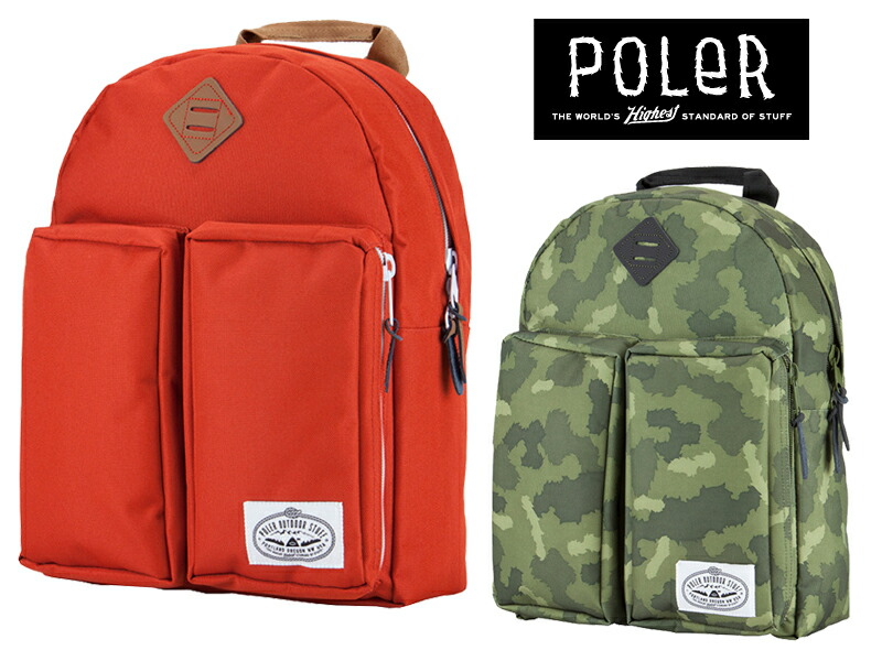 楽天市場】POLER ポーラー RETRO RUCKSACK バックパック 532020 バッグ