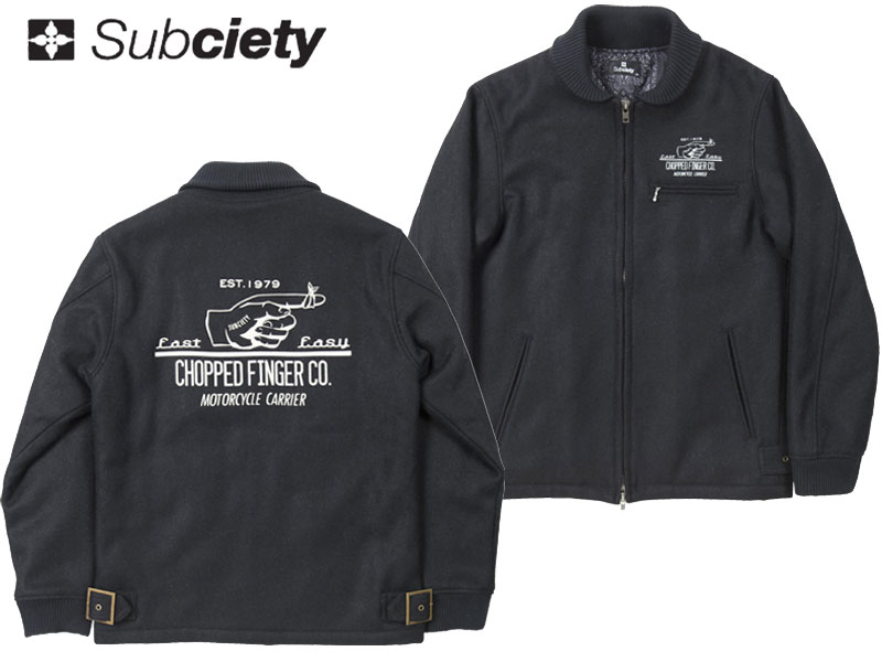 楽天市場】SUBCIETY サブサエティ ジャケット STADIUM JKT 102