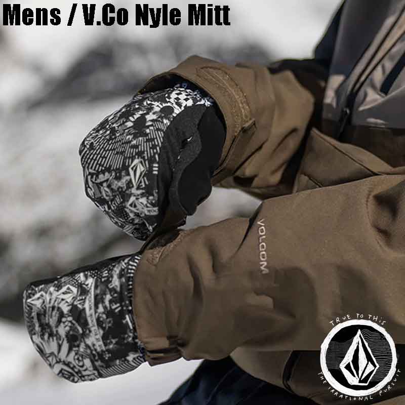 楽天市場】ボルコム VOLCOM スノーボードグローブ ミトン メンズ