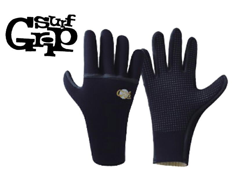 市場 SURF FINGER サーフィン サーフグローブ GLOVE FIVE Q.W.R サーフグリップ 5本指 ダイビング SURFGRIP  3mm GRIP