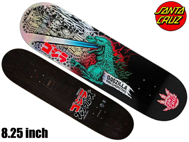 楽天市場】サンタクルーズ × ゴジラ デッキ SANTA CRUZ GODZILLA