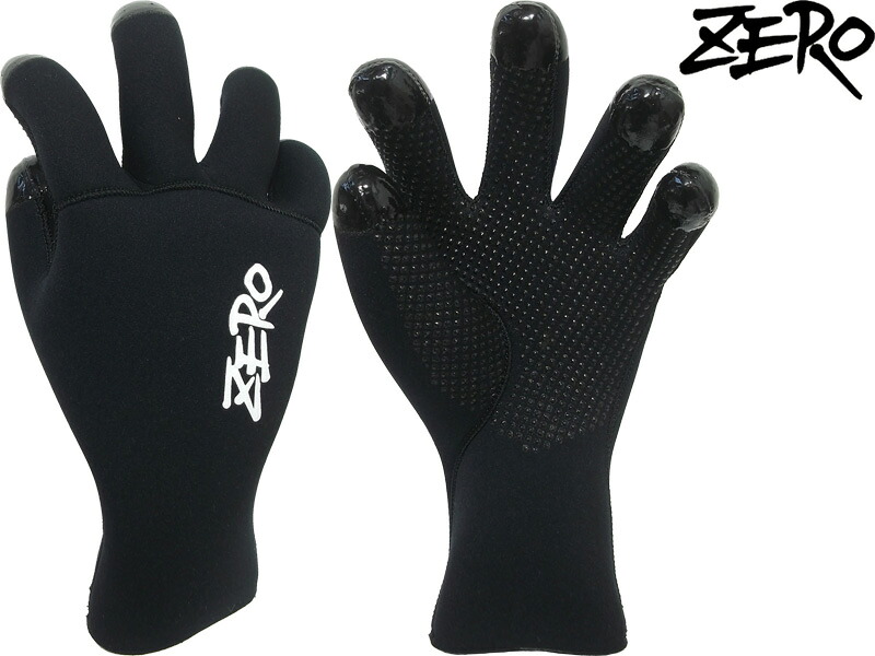 【ZERO ゼロ】 サーフグローブ グローブ GLOVE サーモグローブ TG-351 3mm 5本 5本指 サーフ SURF サーフィン サーフボード 冬 スキューバー ダイビング 海 Boots 丈夫 |BRAYZ