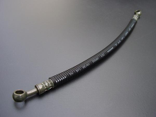 CB400F ヨンフォア-2 CB350F フロントブレーキホース (上側) ※全長350mm HONDA 旧車 絶版バイク 0861