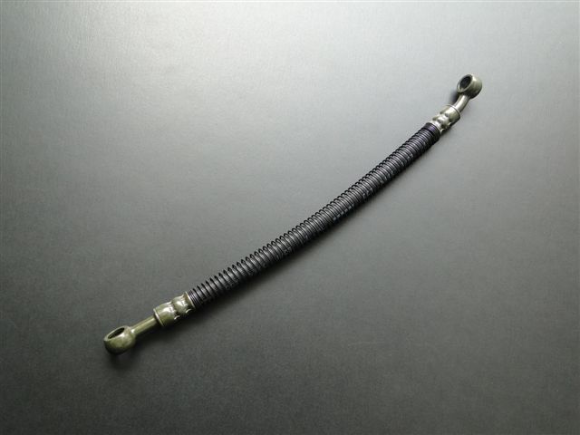 Z400FX フロントブレーキホースE1~E3 (上側) ※全長300mm KAWASAKI 旧車 絶版バイク 8913