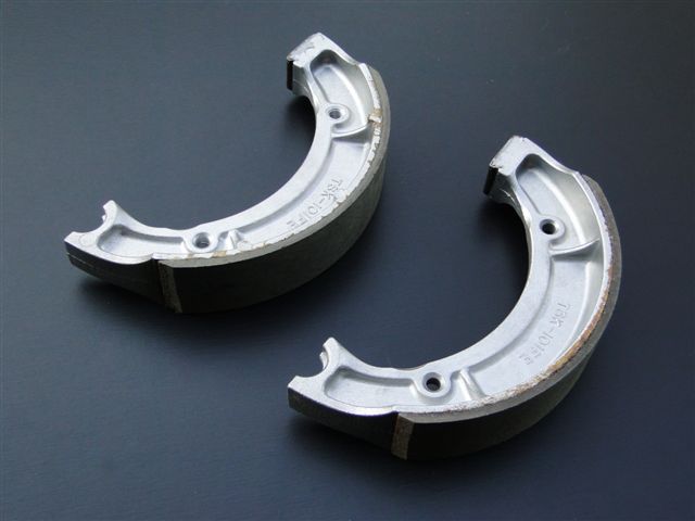 楽天市場】KH250 KH400 350SS 400SS リヤ用 ブレーキシュー (2個