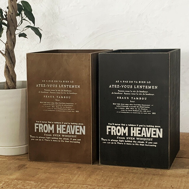 【アンティーク】北欧レトロ 木製 ダストボックス ゴミ箱 カントリー 古道具 BREA-北海道で製作した木製インテリア雑貨のお店です