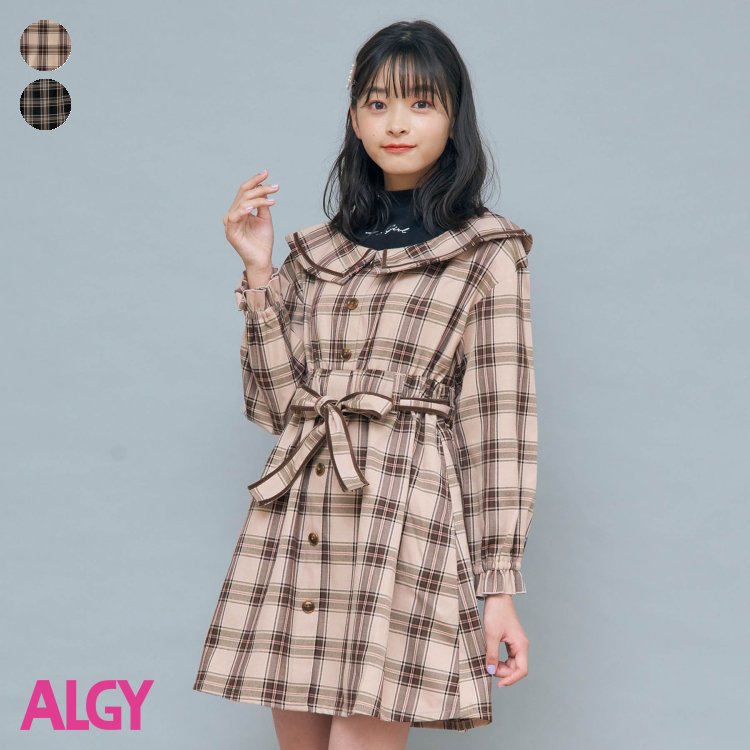 楽天市場 Sale 40 Off チェックドッキングワンピ 再値下げ 女の子 Algy アルジー 子供服 キッズ ベビー ワンピース ジャンパースカート かわいい 秋 秋物 エフオー Fo G サービス不可 キャンセル 別注文同梱 返品 内容変更 F O Online Store