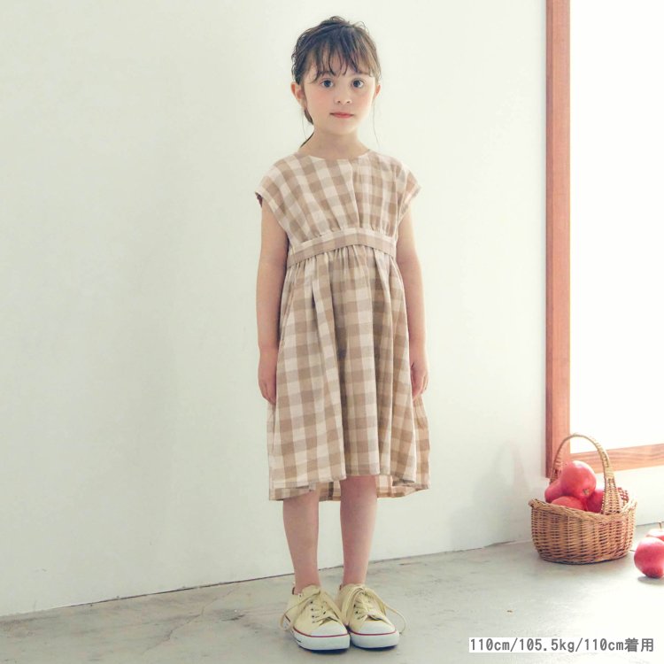 楽天市場 Web限定お花 チェック柄ひざ丈ワンピ 女の子 Apreslescours アプレレクール 子供服 キッズ ベビー ワンピース ジャンパースカート かっこいい かわいい 夏 夏物 新作 エフオー Fo V F O Online Store 楽天市場店