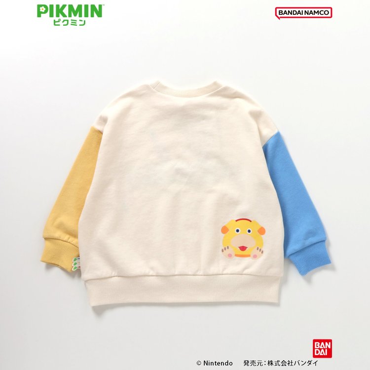 ピクミン】カラフルトレーナー ▽▽ 綿100% 男の子 女の子