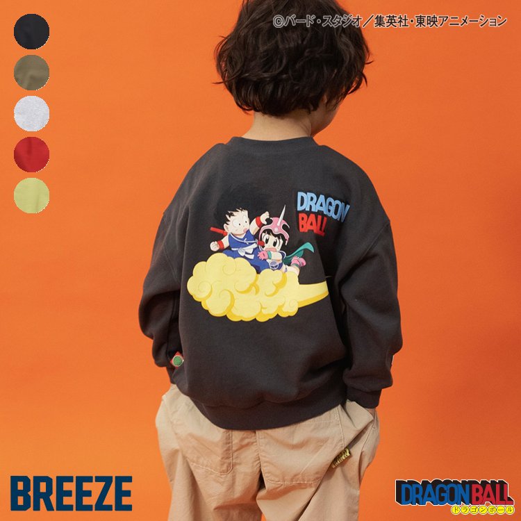 【新作】【リンク】ドラゴンボールコラボ_モチーフトレーナー(キッズサイズ) ▽▽ 綿100% 男の子 BREEZE ブリーズ 子供服 キッズ ベビー スウェット トップス 長袖 孫悟空 亀仙人 クリリン チチ エフオー FO △△ j111926画像