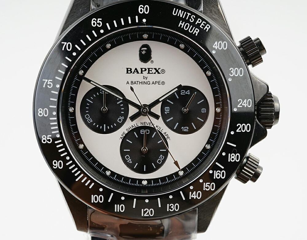 BAPEX ア ベーシング エイプ デイトナ ウォッチ-